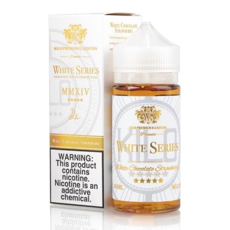 White Chocolate Strawberry – Kilo White Series – 100mL