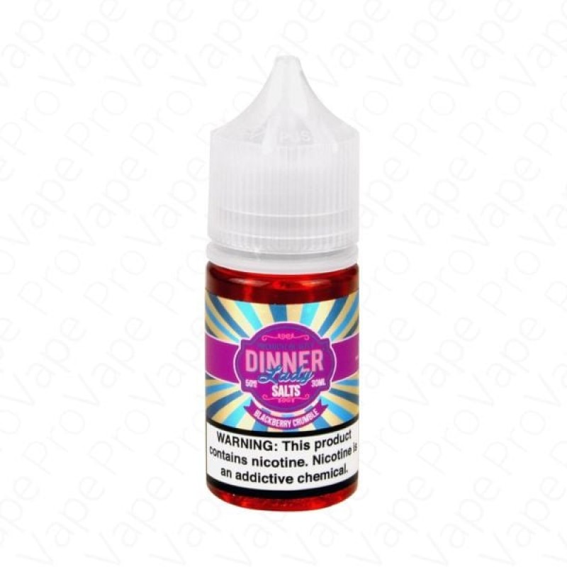 Blackberry Crumble Salt Dinner Lady 30mL