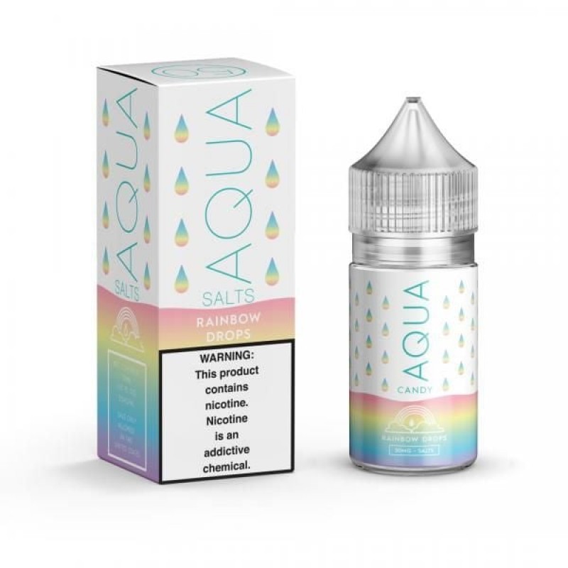 Rainbow Drops - AQUA Salts Candy E-Liquid - 30mL