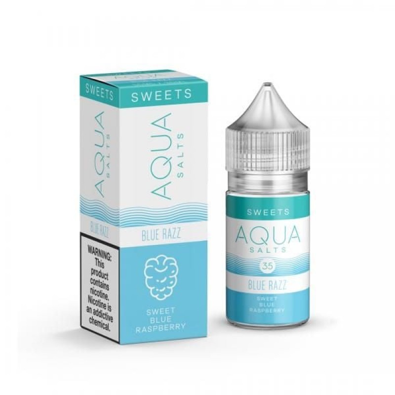 Blue Razz - AQUA Salts E-Liquid - 30mL