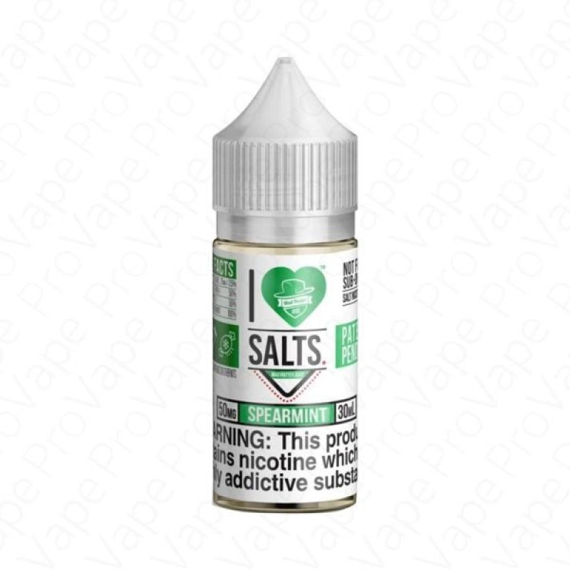 Spearmint I Love Salts Mad Hatter 30mL