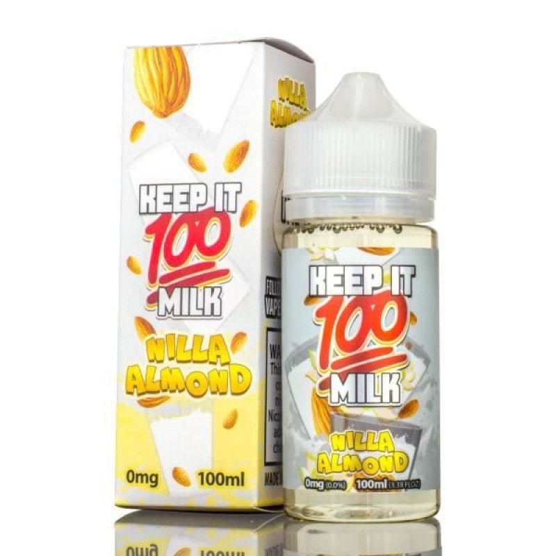 Nilla Almond Milk - Keep It 100 - 100mL