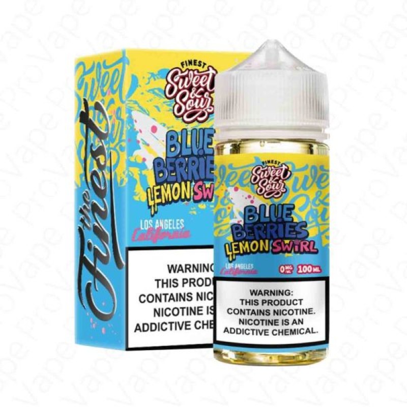 Blueberries Lemon Swirl - Finest Sweet & Sour - 100mL