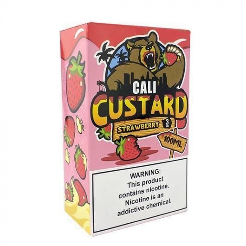 Strawberry - Cali Custard - 100mL