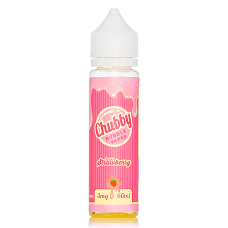 Bubble Strawberry - Chubby Bubble Vapes - 60mL