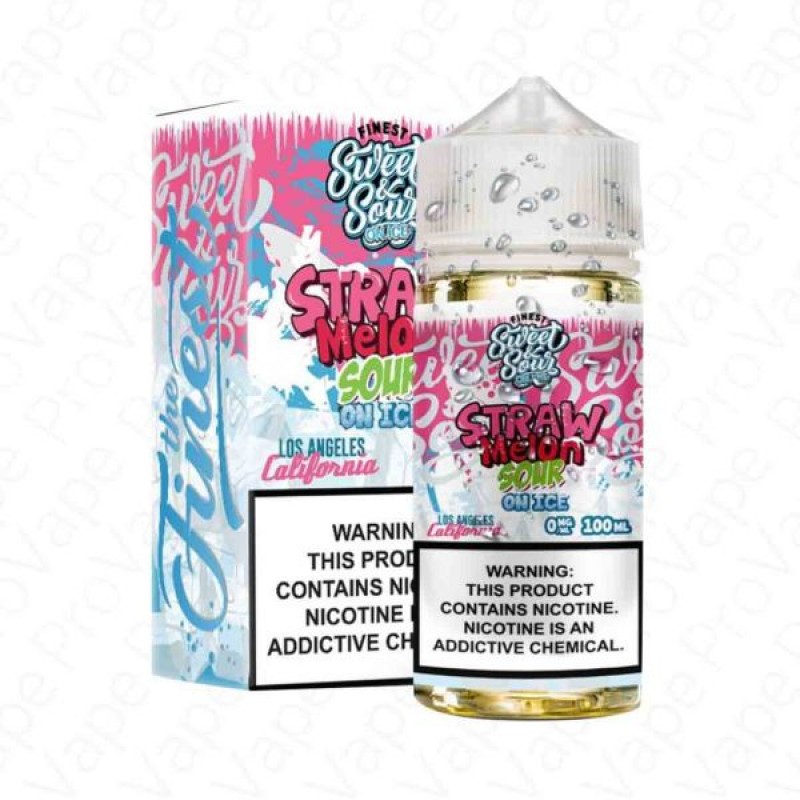 Straw Melon Sour Ice Finest Sweet & Sour 100mL