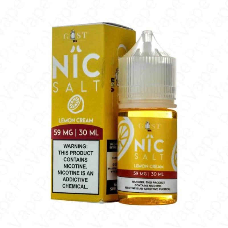 Lemon Cream Salt Gost Nic 30mL