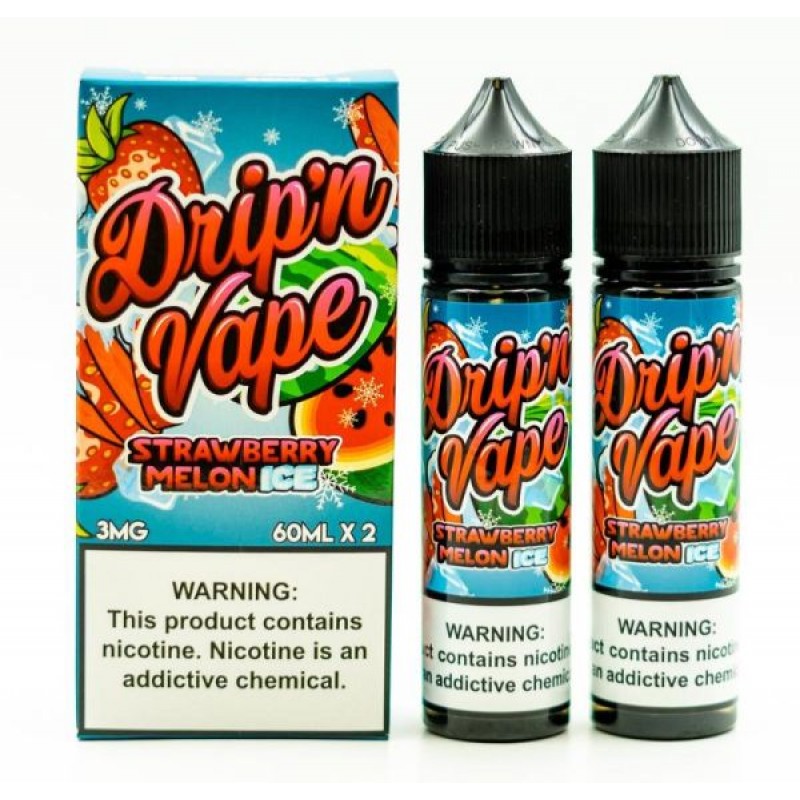 Strawberry Melon On Ice – Drip’n Vape – 60mL...