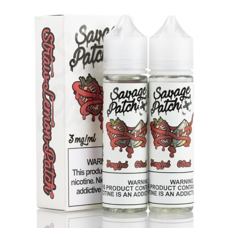 Straw Lemon Patch - Savage Patch - 2 x 60mL