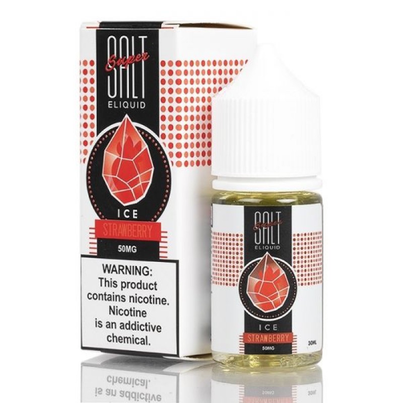 Strawberry Iced Salt – Super Salt E Liquid – 30mL