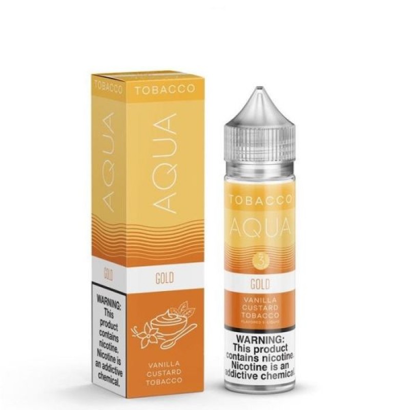 Gold - AQUA Tobacco E-Liquid - 60mL