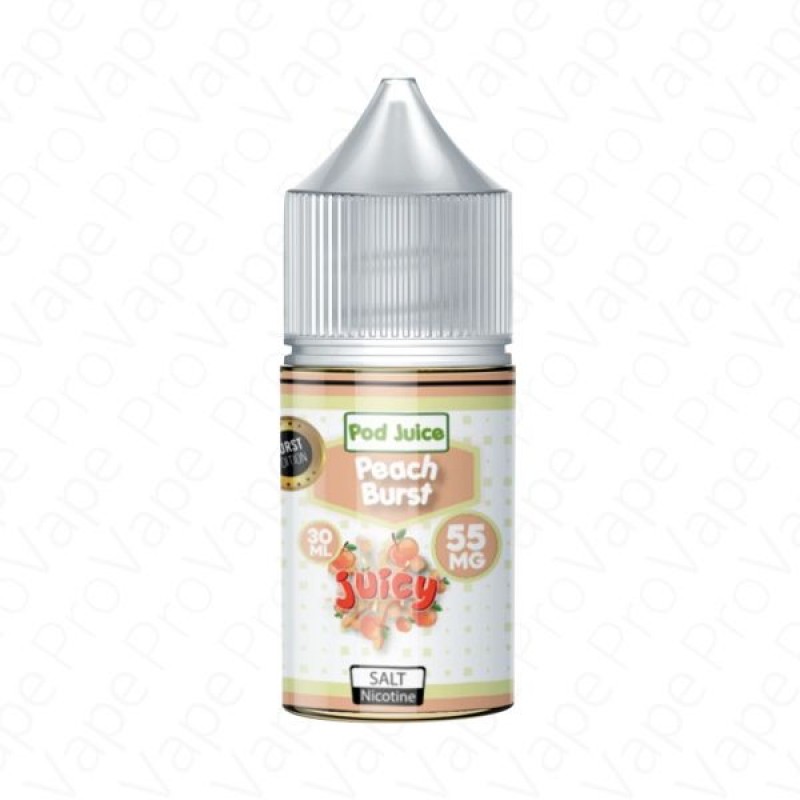 Peach Queen (Burst) Salt Pod Juice 30mL