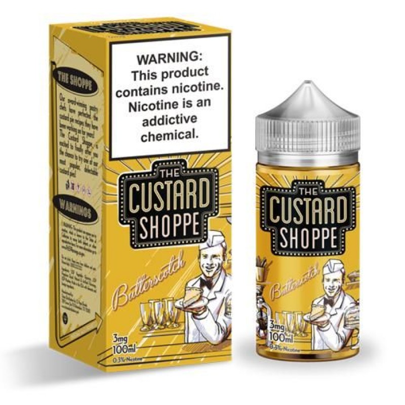 Butterscotch - The Custard Shoppe - 100mL