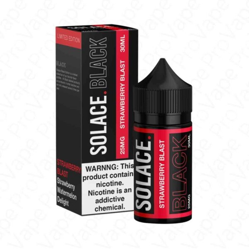 Strawberry Blast Salt Solace Black 30mL