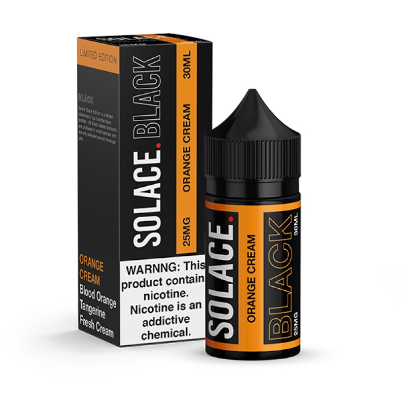 Orange Cream Salt Solace Black 30mL