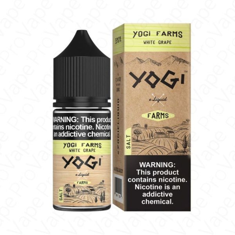 White Grape Salt Yogi 30mL