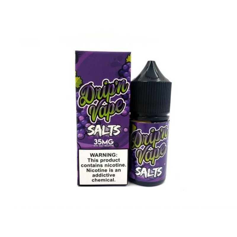 Grape It Up Salt Drip’n Vape 30mL