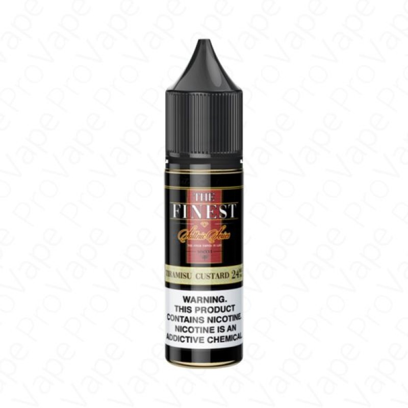 Tiramisu Custard Salt The Finest 15mL