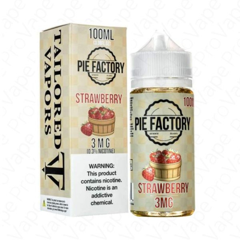 Strawberry Pie Factory Tailored Vapors 100mL