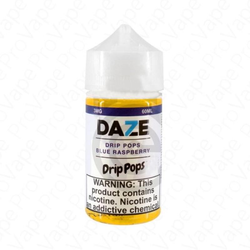 Blue Raspberry Drip Pops 7 Daze 60mL