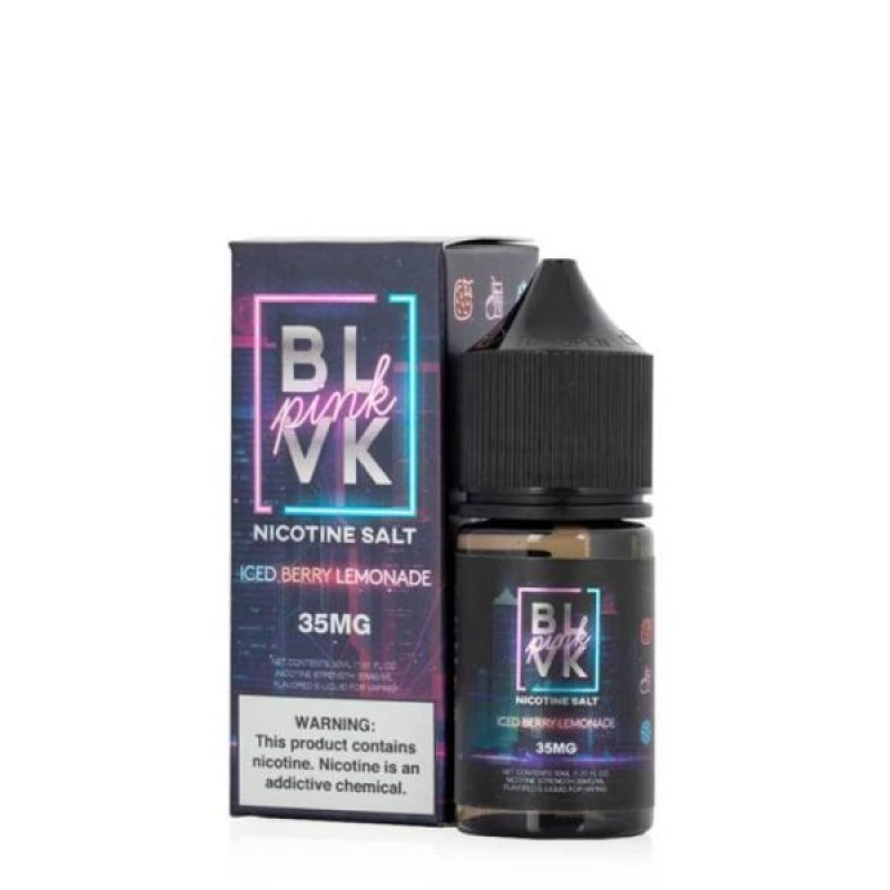 Iced Berry Lemonade Salt BLVK Pink 30mL