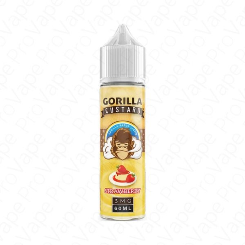 Strawberry Gorilla Custard E-Juice 60ml