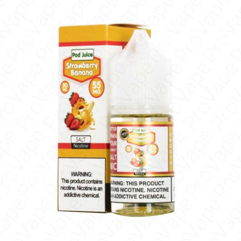 Strawberry Banana Salt Pod Juice 30mL