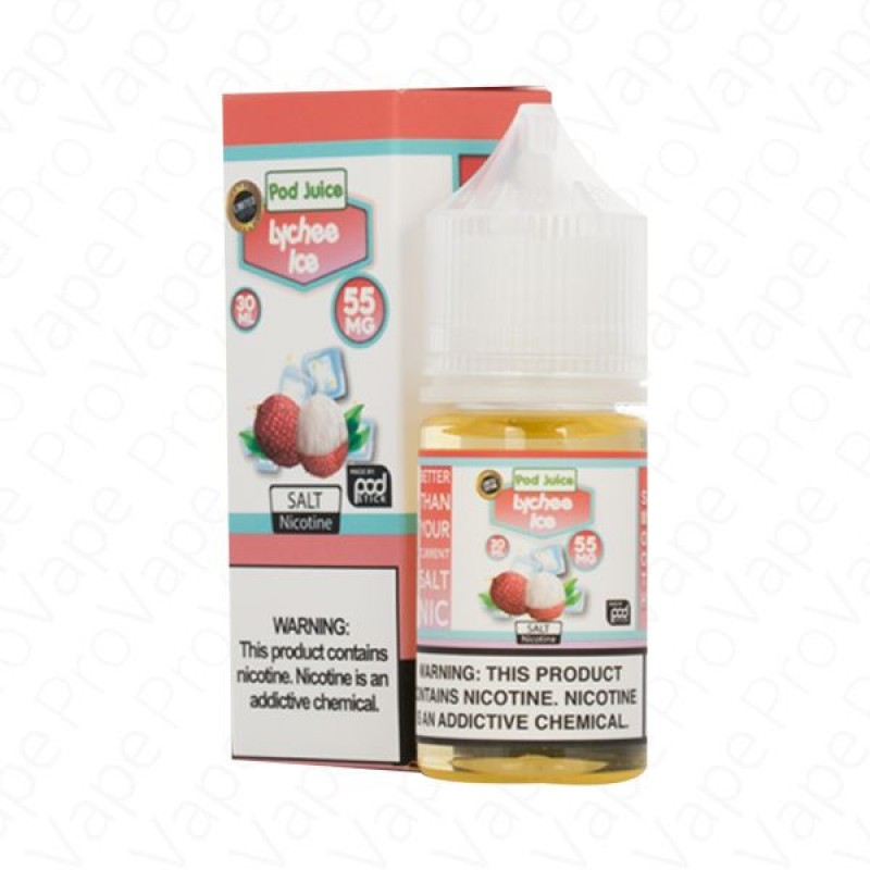 Lychee Ice Salt Pod Juice 30mL