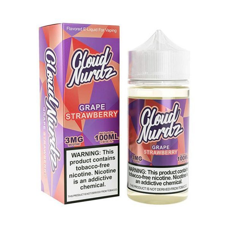 Grape Strawberry Cloud Nurdz TFN E-Juice 100ml