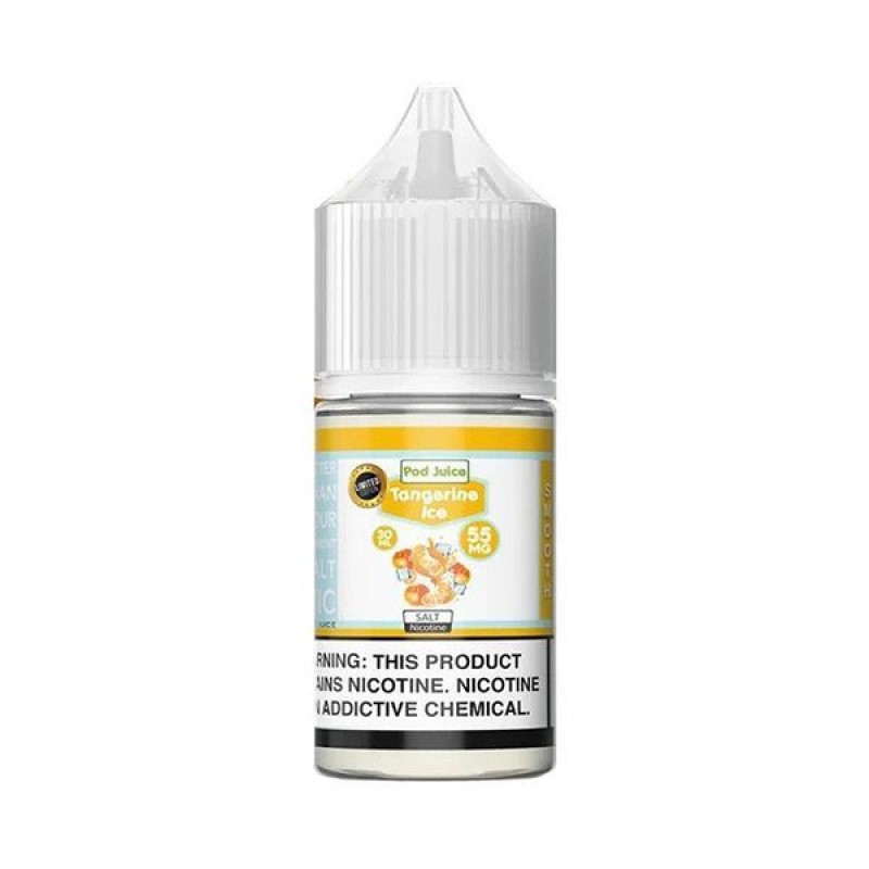 Tangerine Ice Pod Juice TFN E-Juice Salt Nic 30mL