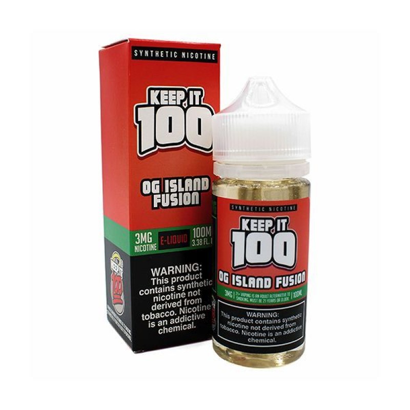 OG Island Fusion Keep It 100 TFN Ejuice 100ml