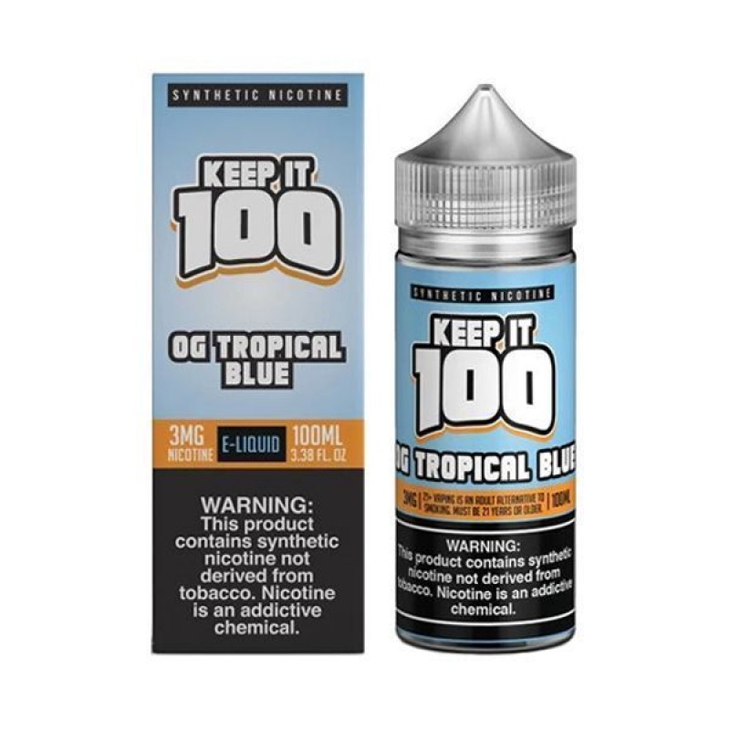 OG Tropical Blue Keep It 100 TFN E-Juice 100ml