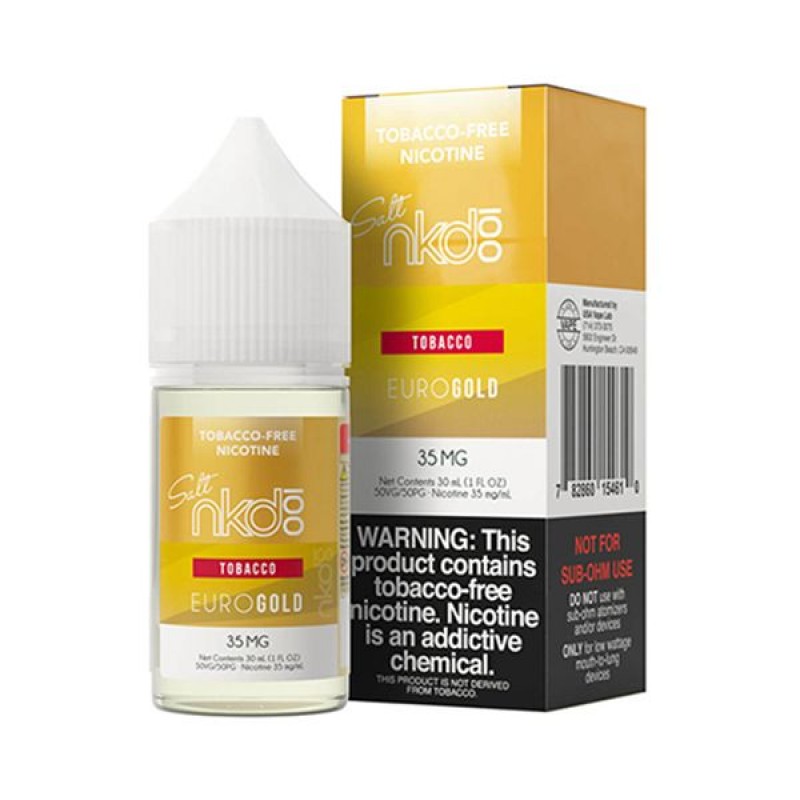 Euro Gold NKD 100 TFN Salt Nic E-Juice 30ml