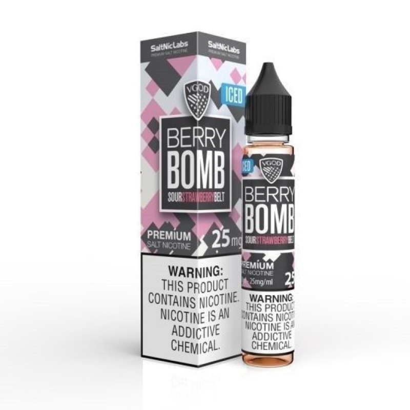 Berry Bomb Iced – SaltNic Labs – VGOD – 30mL