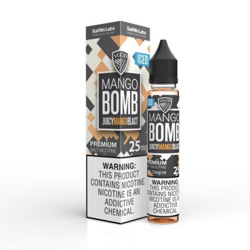 Mango Bomb Iced – SaltNic Labs – VGOD – 30mL