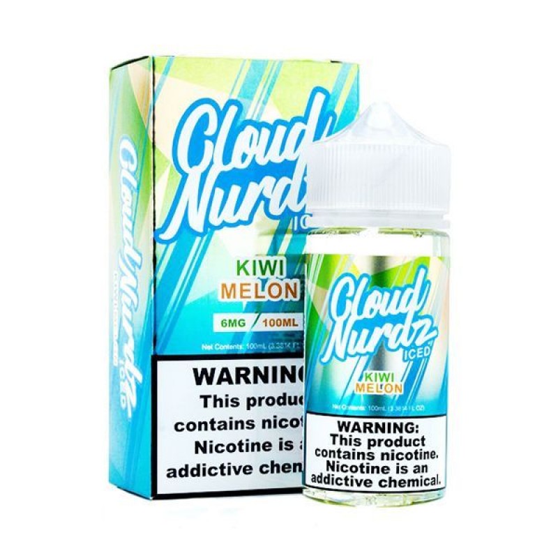 Kiwi Melon Iced Cloud Nurdz E-Juice 100ml