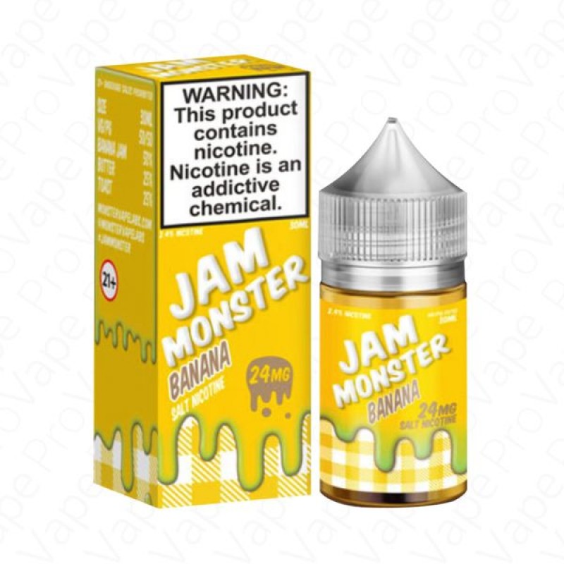 Banana Salt Jam Monster 30mL