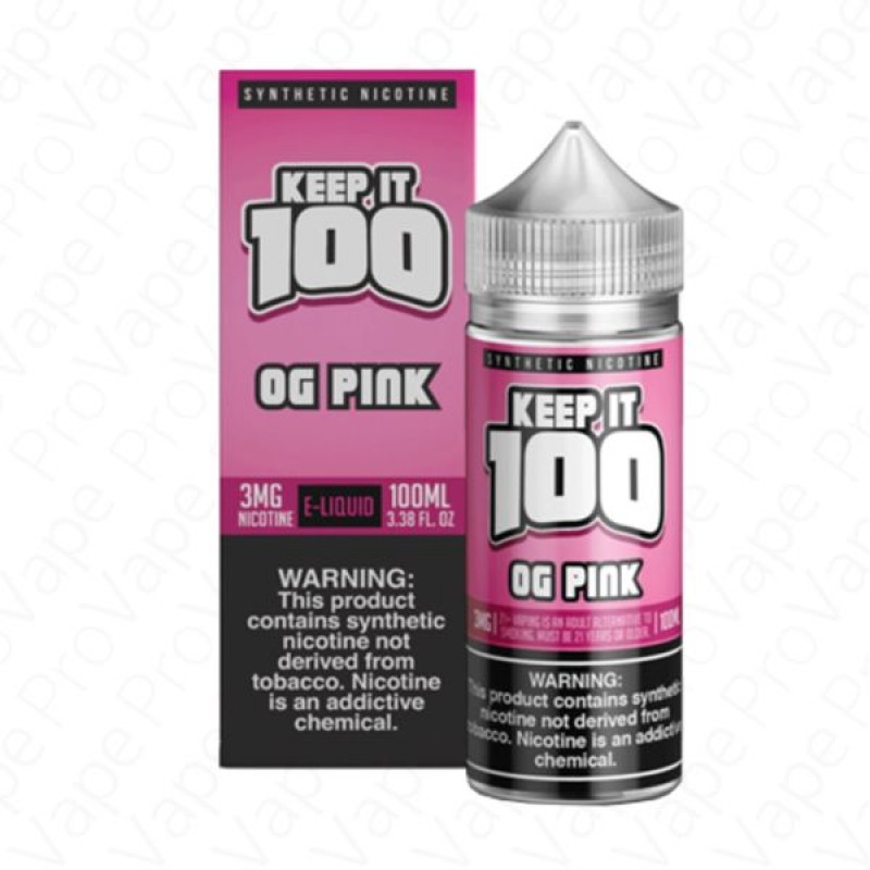 OG Pink Keep It 100 TFN E-Juice 100ml