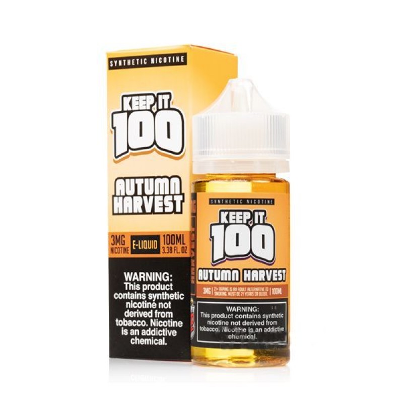 Autumn Harvest Keep It 100 TFN Ejuice 100ml