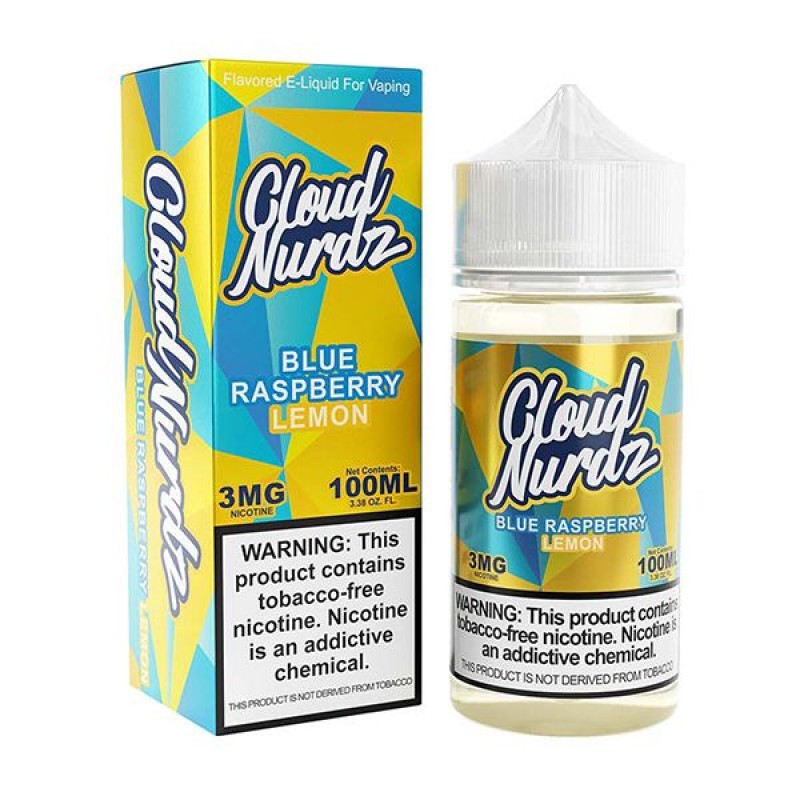 Blue Raspberry Lemon Cloud Nurdz TFN E-Juice 100ml