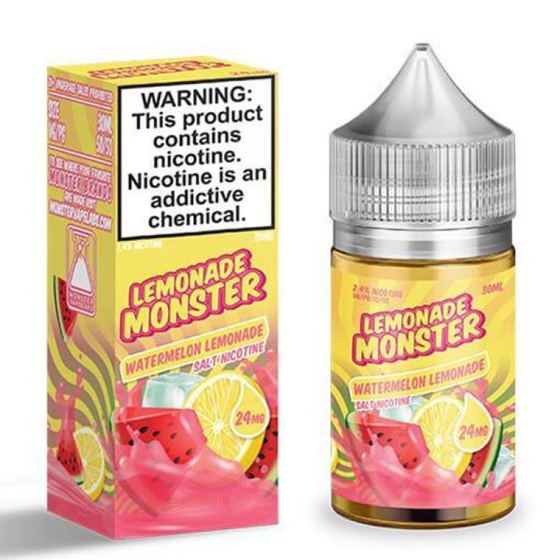 Watermelon Lemonade Lemonade Monster Salt Nic E-Juice 30ml