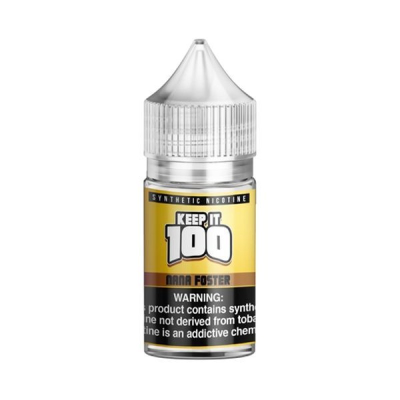 Nana Foster Keep It 100 TFN Salt Nic E-Juice 30ml