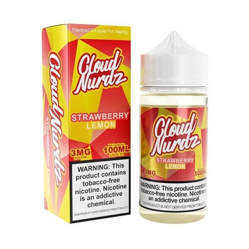 Strawberry Lemon Cloud Nurdz TFN E-Juice 100ml