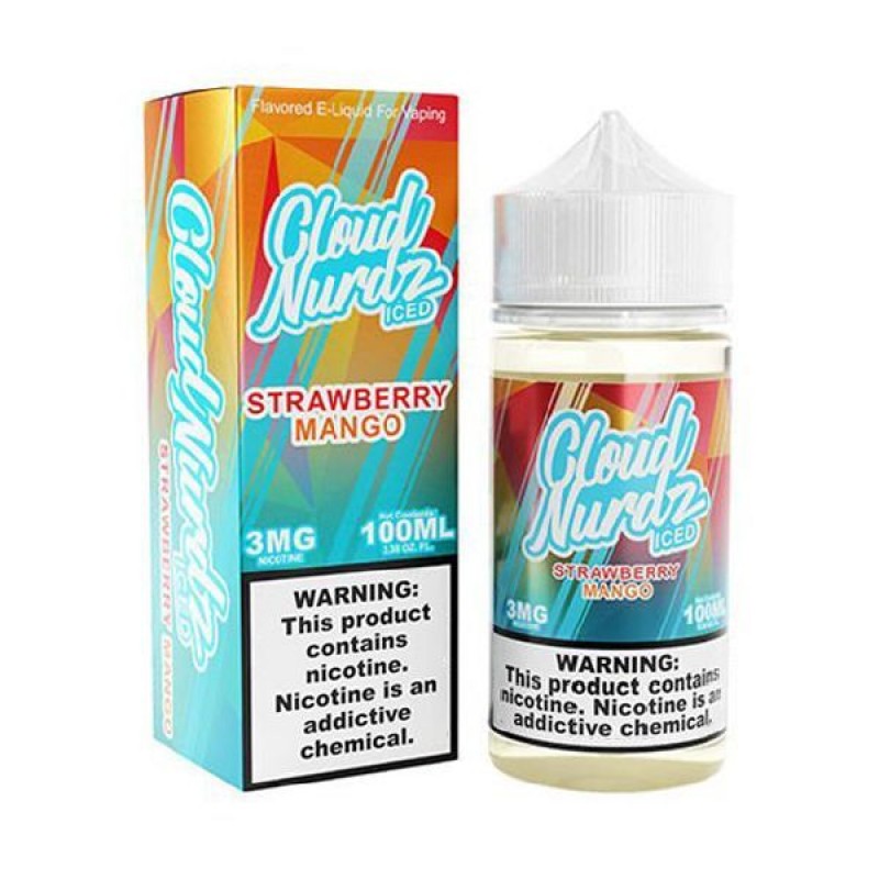 Strawberry Mango Iced Cloud Nurdz E-Juice 100ml