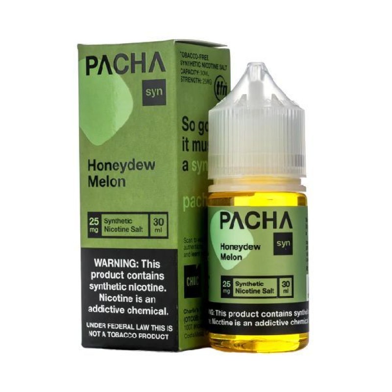 Honeydew Melon Pachamama TFN Salt Nic E-Juice 30ml