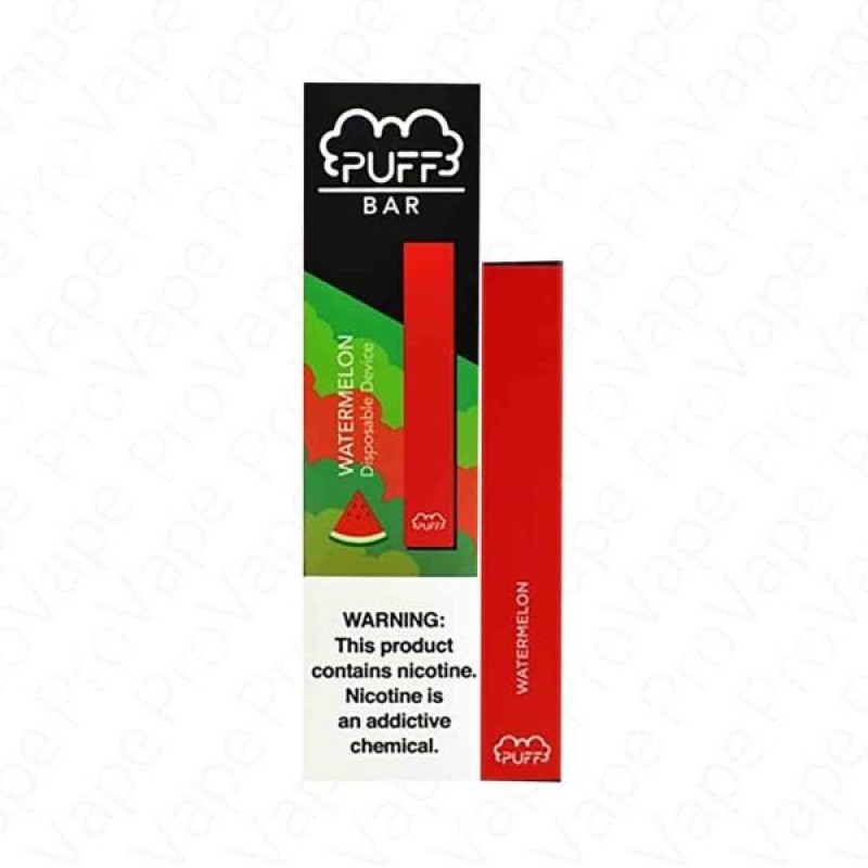 Watermelon Puff Bar Disposable Pod Device 5%