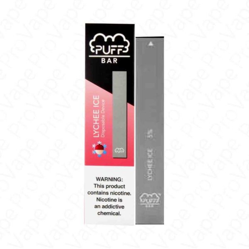 Lychee Ice Puff Bar Disposable Pod Device 5%