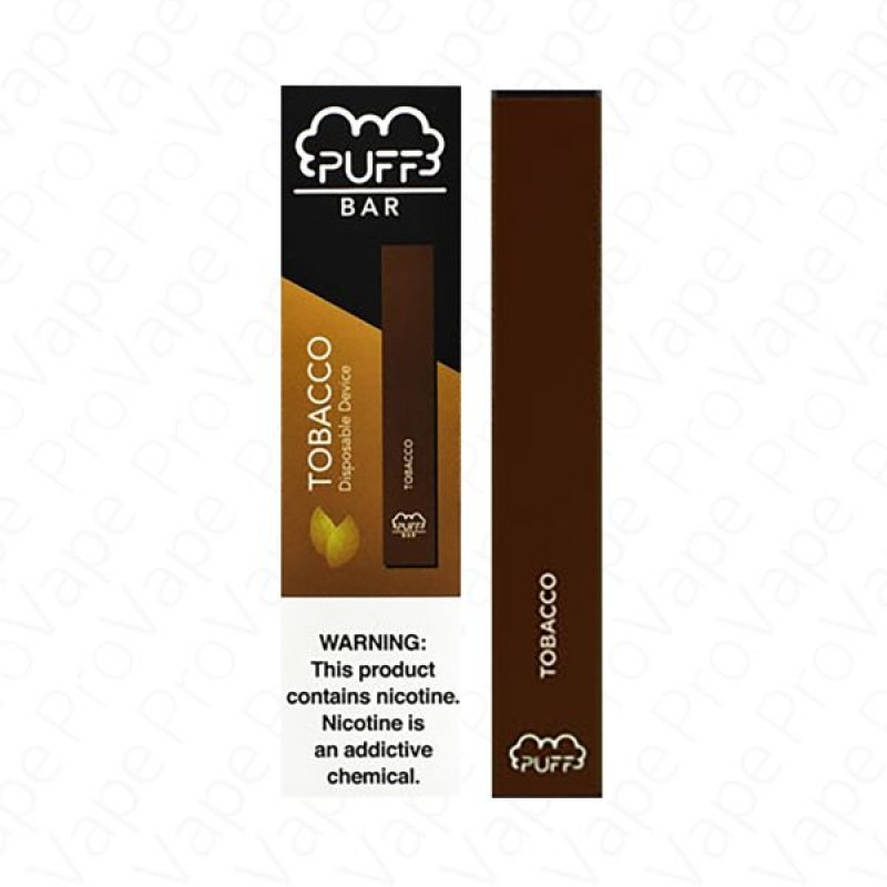 Tobacco Puff Bar Disposable Pod Device