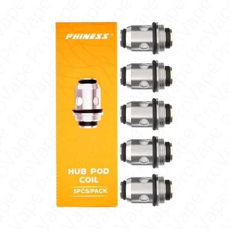 Phiness Hub Pod Replacement Coils 5PCS